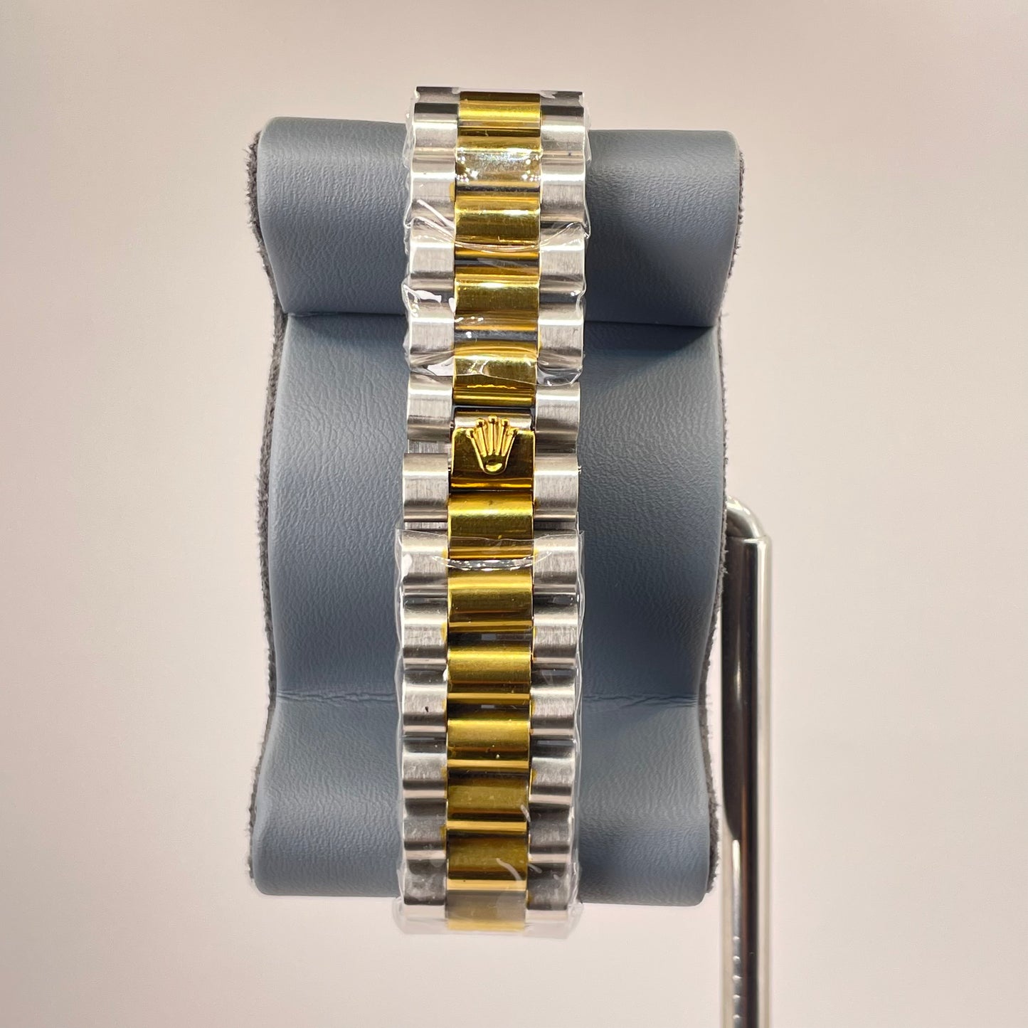 RLX MG 40MM - Two Tone Oyster Chain - Smooth Bezel - Navy Blue