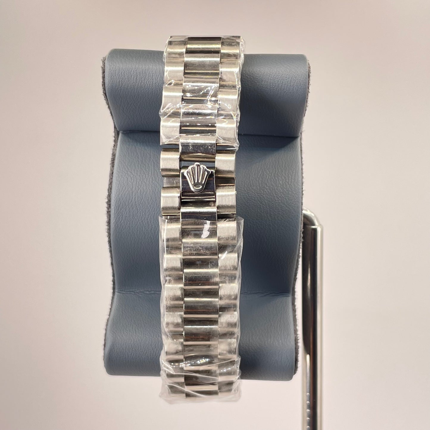 RLX MG 40MM - Silver Oyster Chain - Fluted Bezel Silver - Silver