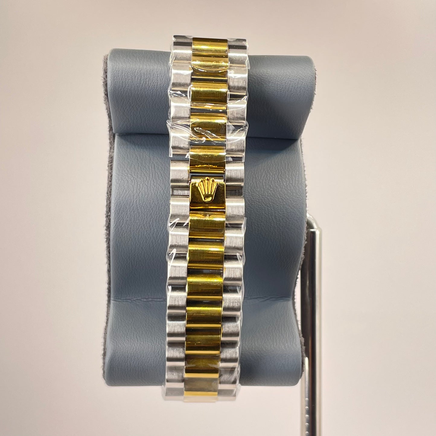RLX MG 40MM - Two Tone Oyster Chain - Smooth Bezel - Black