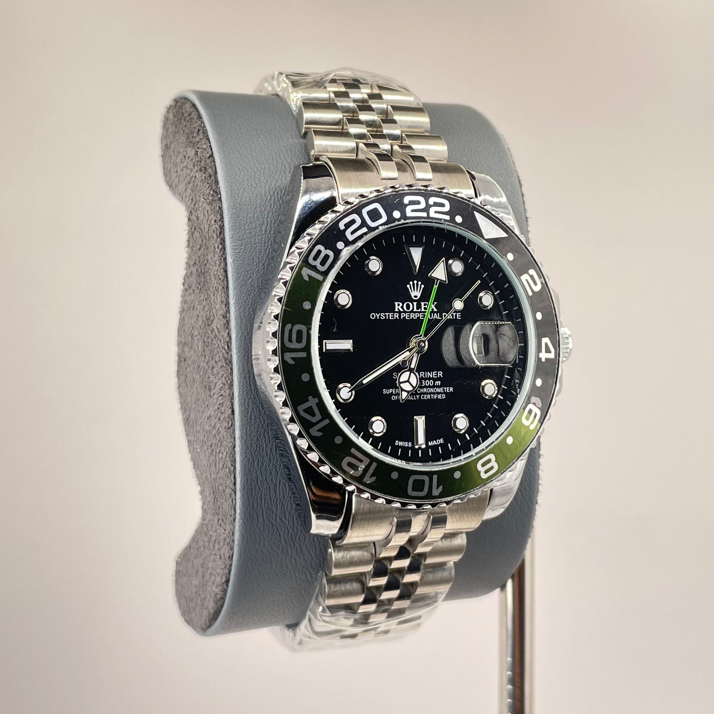 RLX GMT Master - Stainless Jubilee Chain - 40MM - Sprite