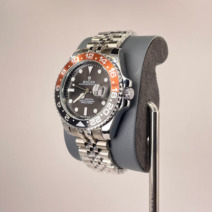 RLX GMT Master - Stainless Jubilee Chain - 40MM - Root Beer