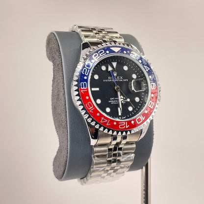 RLX GMT Semi Automatic - 40MM Stainless Jubilee Chain - Pepsi Edition