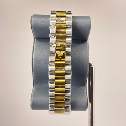 RLX MG 40MM - Two Tone Oyster Chain - Smooth Bezel - Silver Needles