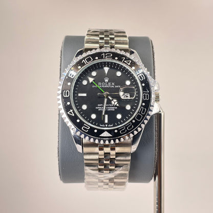 RLX GMT Semi Automatic - 40MM Stainless Jubilee Chain - Sprite Shadow Edition