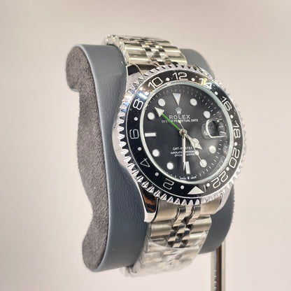 RLX GMT Master - Stainless Jubilee Chain - 40MM - Black Shadow