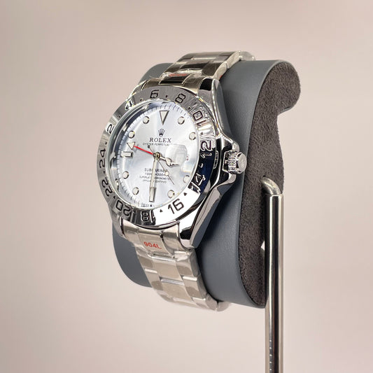 RLX GMT Explorer II - Oyster Stainless Steel chain - Polar Ice Edition