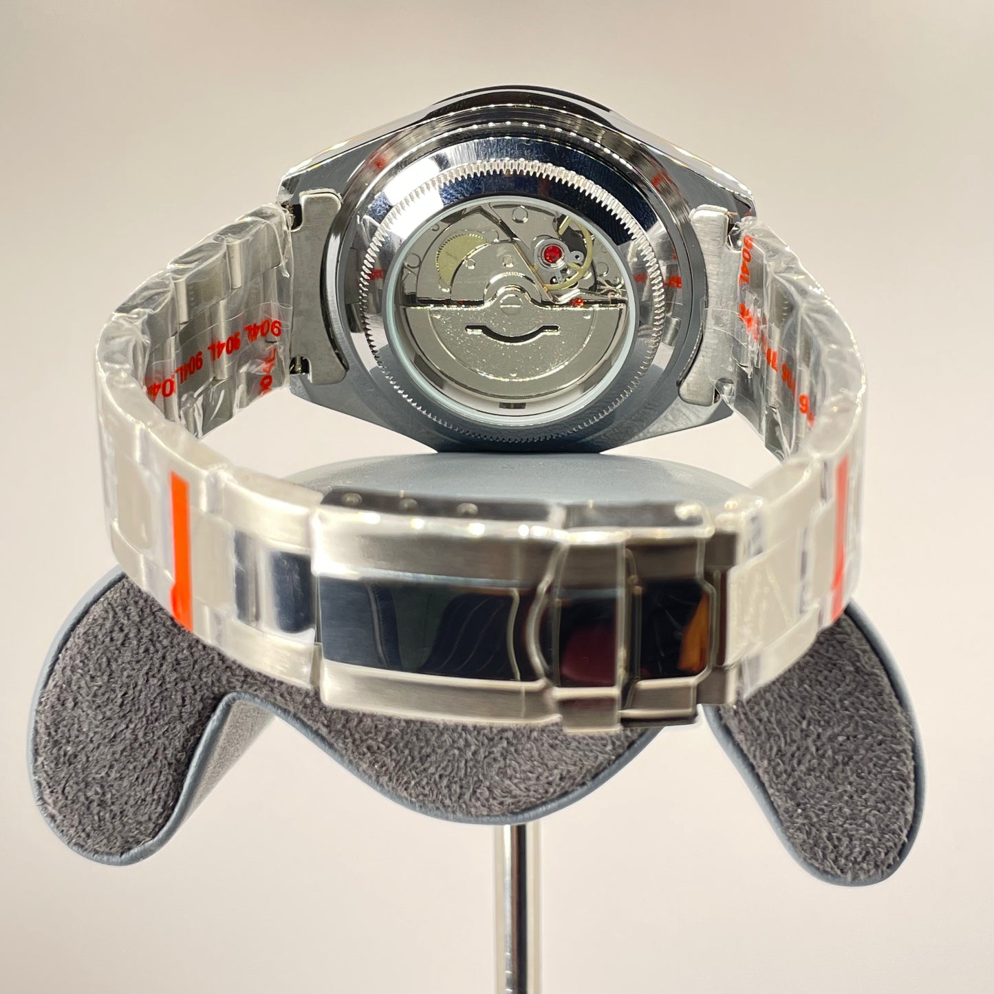 RLX GMT Explorer II - Oyster Stainless Steel chain - Platinum Ice Edition