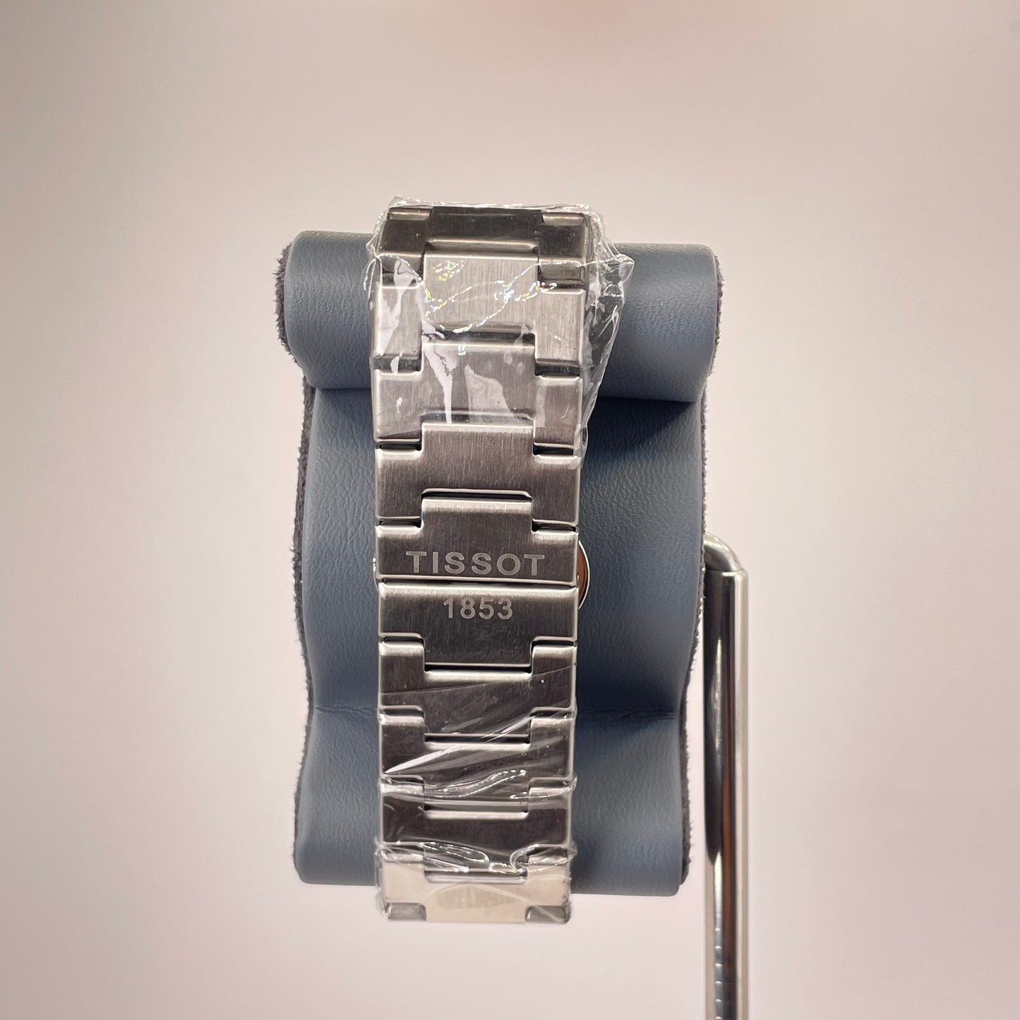 Tissot PRX - Semi Automatic - Rounded Bazel - Stainless Steel Chain - White Waffle Edition