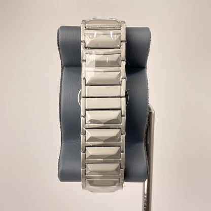 Hublot Premium Skeleton - Silver Diamond Cut Chain -  Obsidian Black Edition