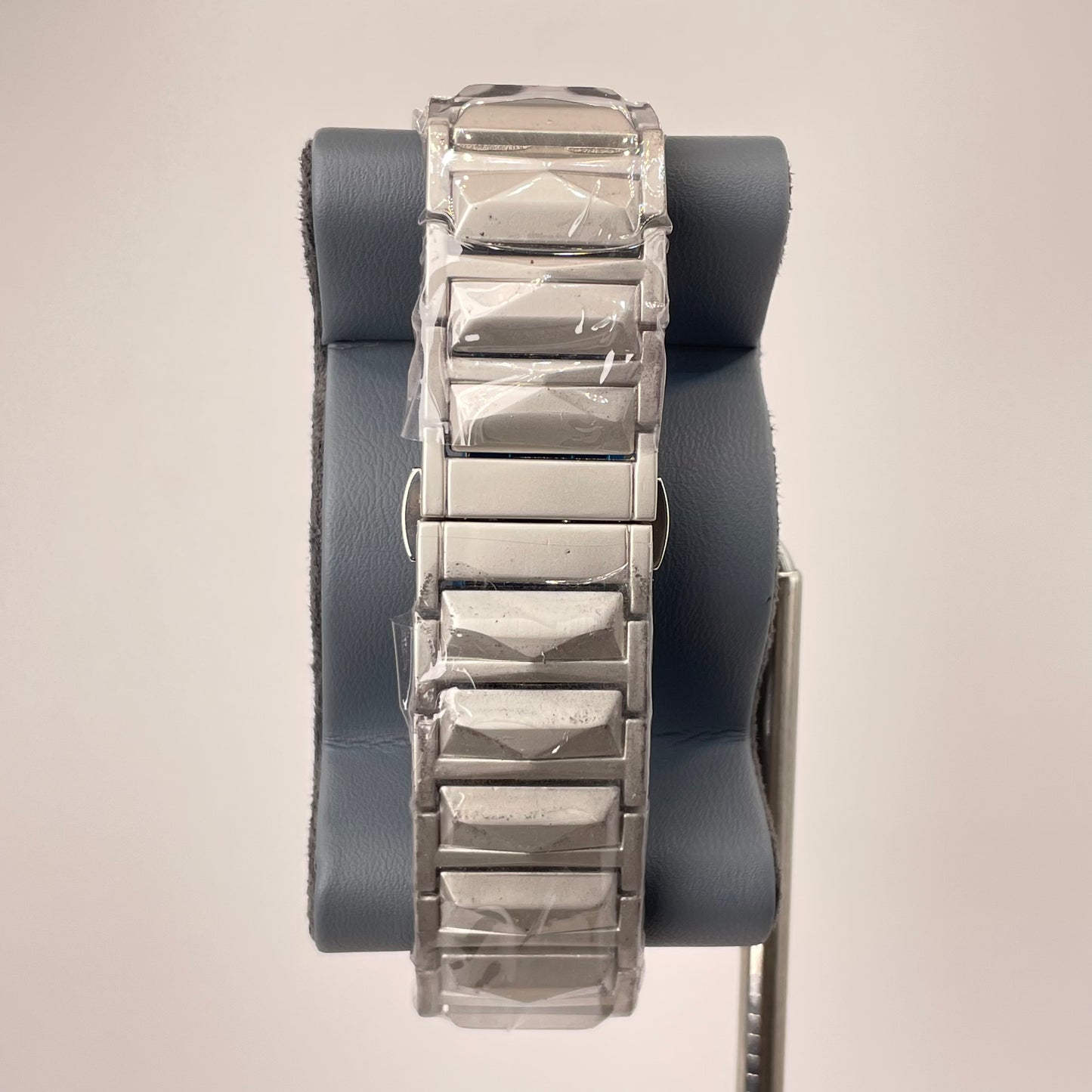 Hublot Premium Skeleton - Silver Diamond Cut Chain -  Ocean Blue Edition
