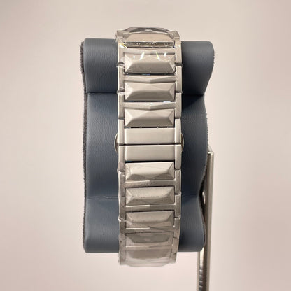 Hublot Premium Chronograph - Silver Diamond Cut Chain - Emerald Green Edition
