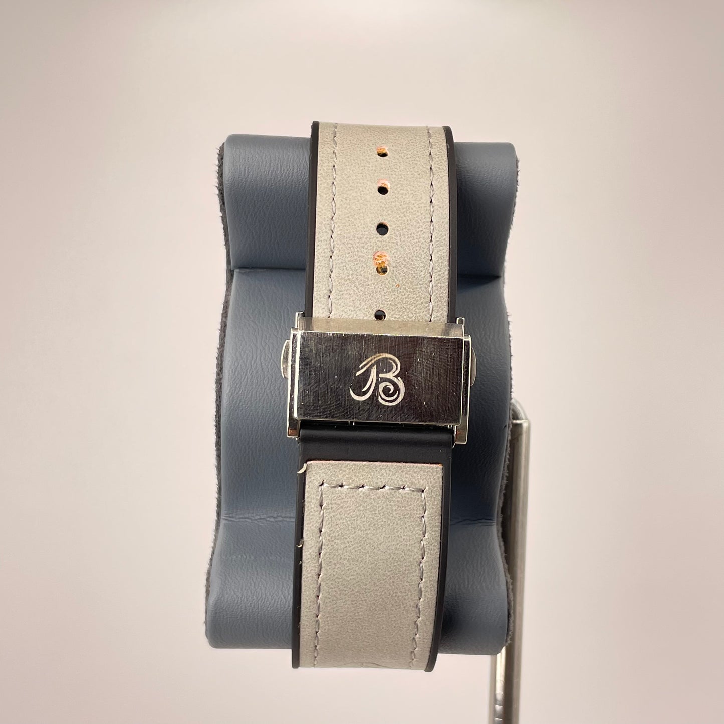 Hublot Fusion Analog - Textured Leather Strap - Forest Sliver Edition