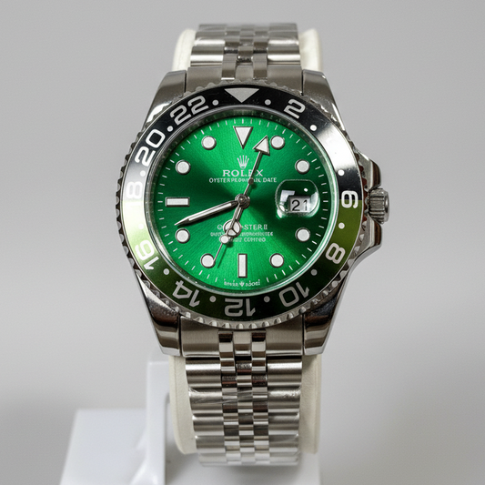 Rlx GMT Master - 40mm - Stainless Steel - Pepsi Jubilee Blue Dia