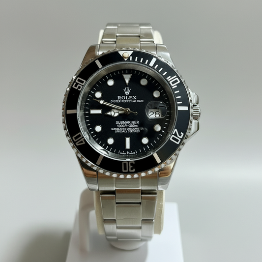 Rlx GMT Master - 40mm - Stainless Steel - Yellow Gold Black Dial