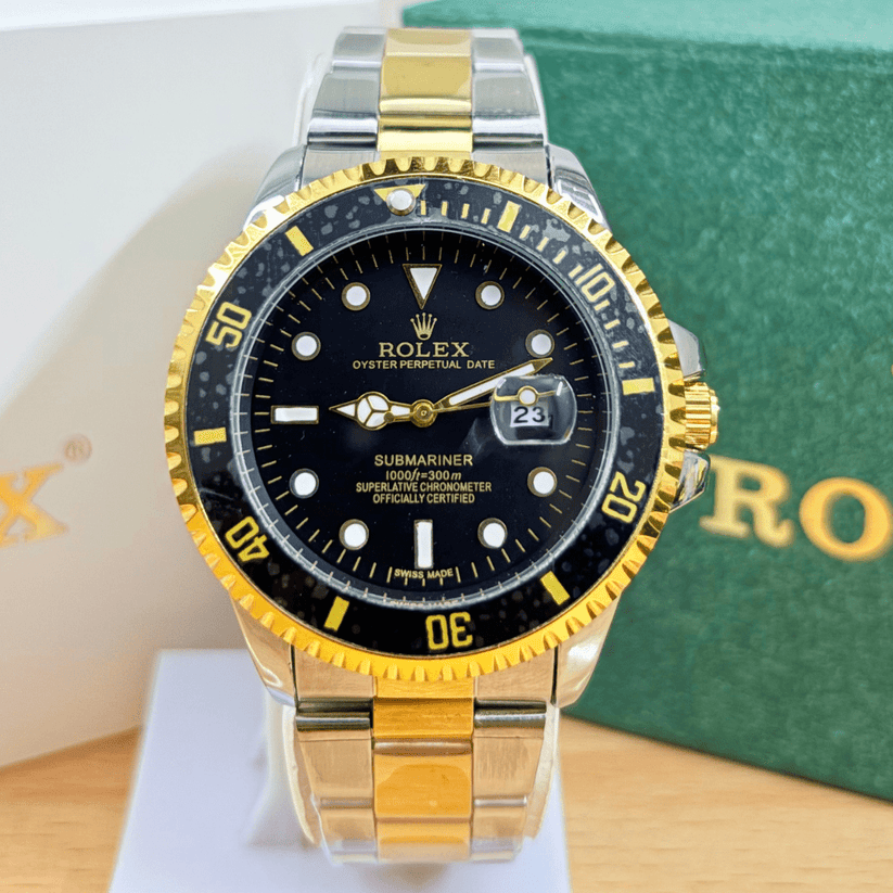 Rlx GMT Master - 40mm - Stainless Steel - Two Tone Gold