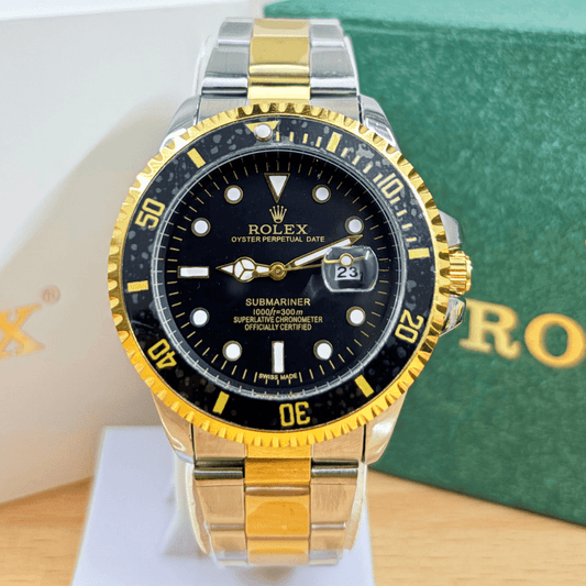 Rlx GMT Master - 40mm - Stainless Steel - Two Tone Gold