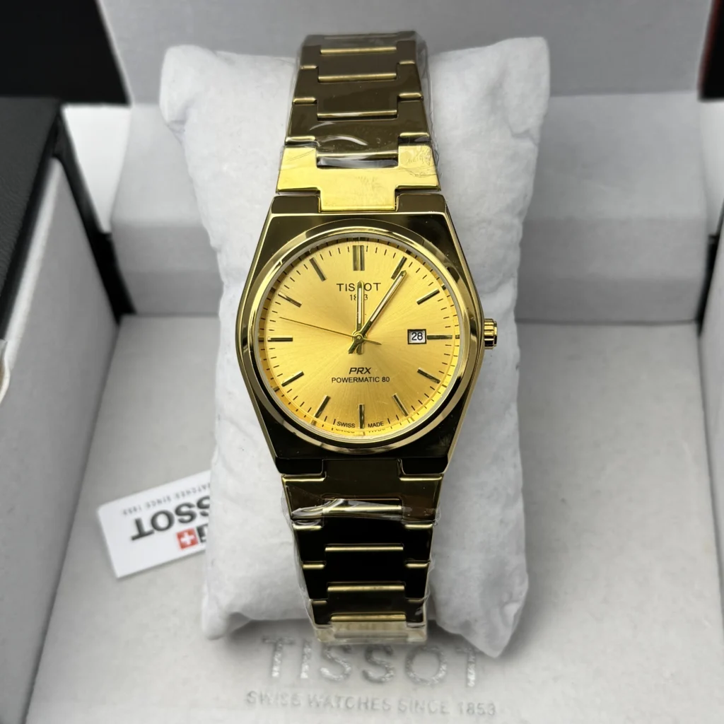 Tissot PRX Semi Automatic – Imperial Gold