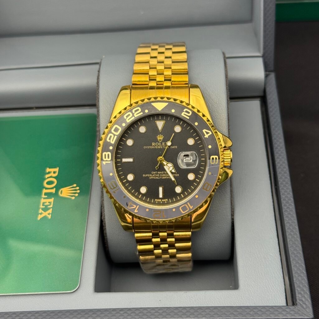 RLX GMT Master – Yellow Gold