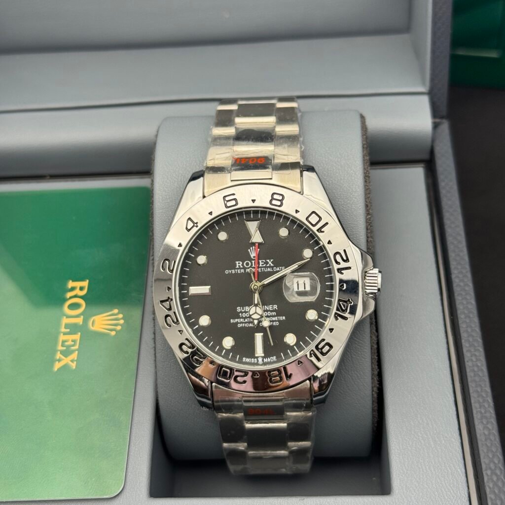 RLX GMT Explorer II – Obsidian Black