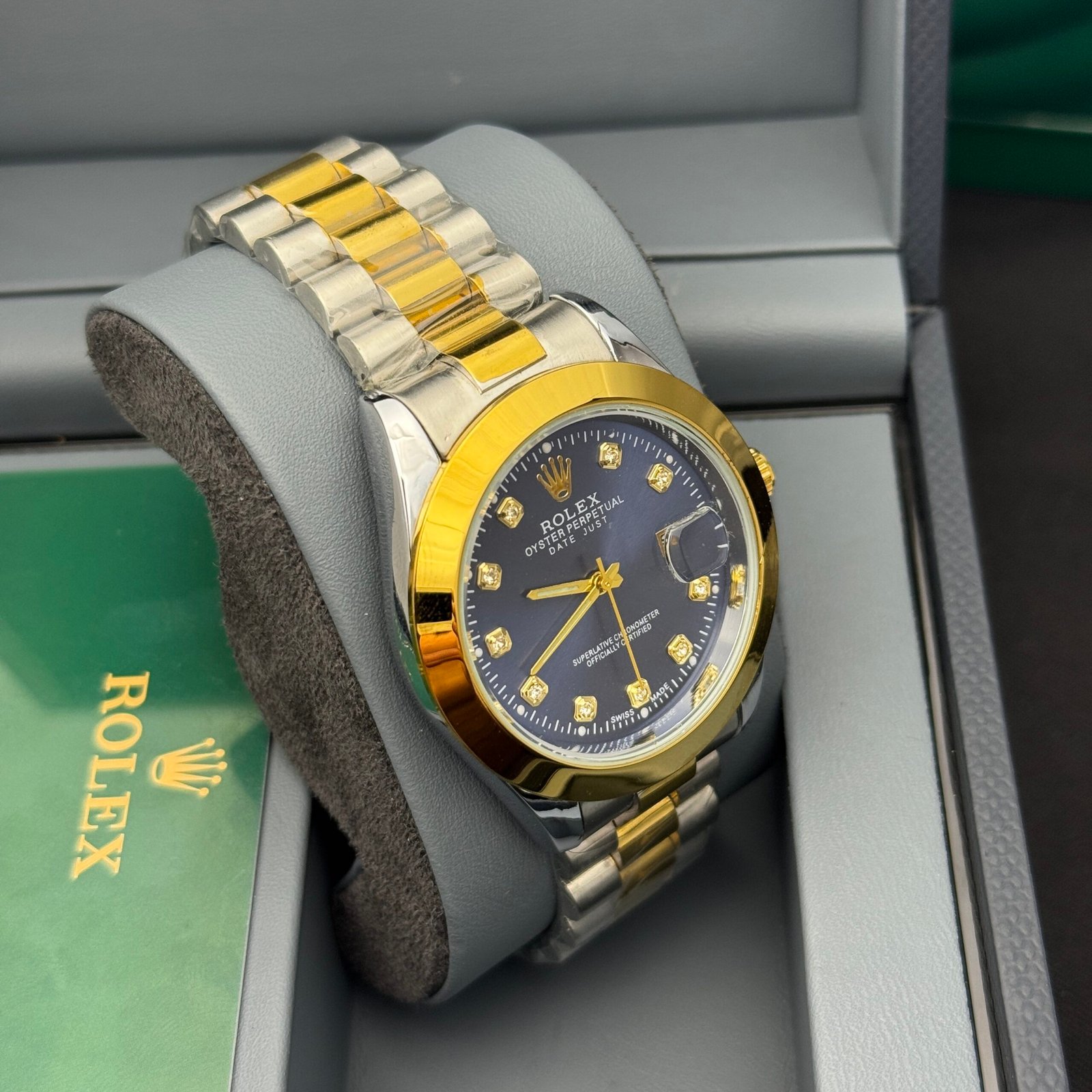 RLX MG - Smooth Bezel - Navy Blue