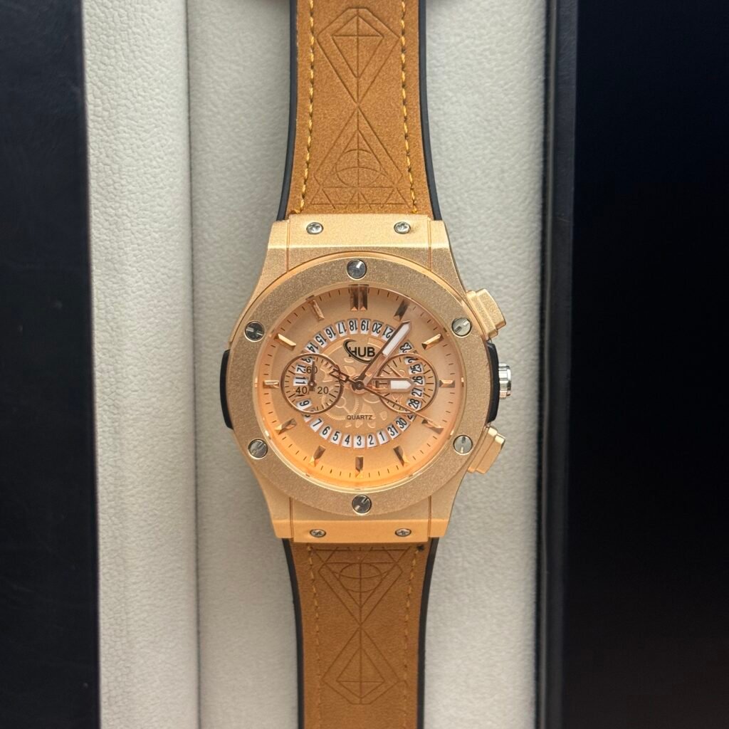 Hublot Fusion Analog – Rose Gold Sunset