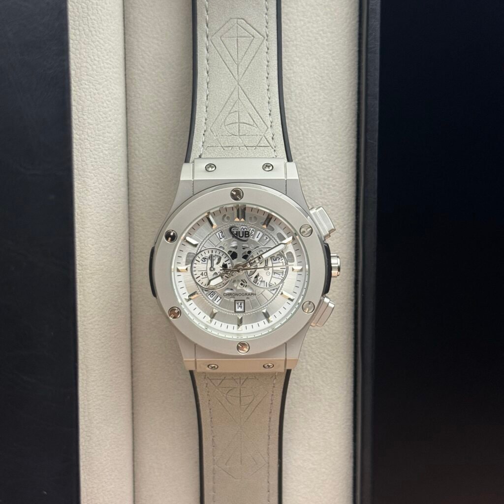 Hublot Fusion Analog – Forest Sliver
