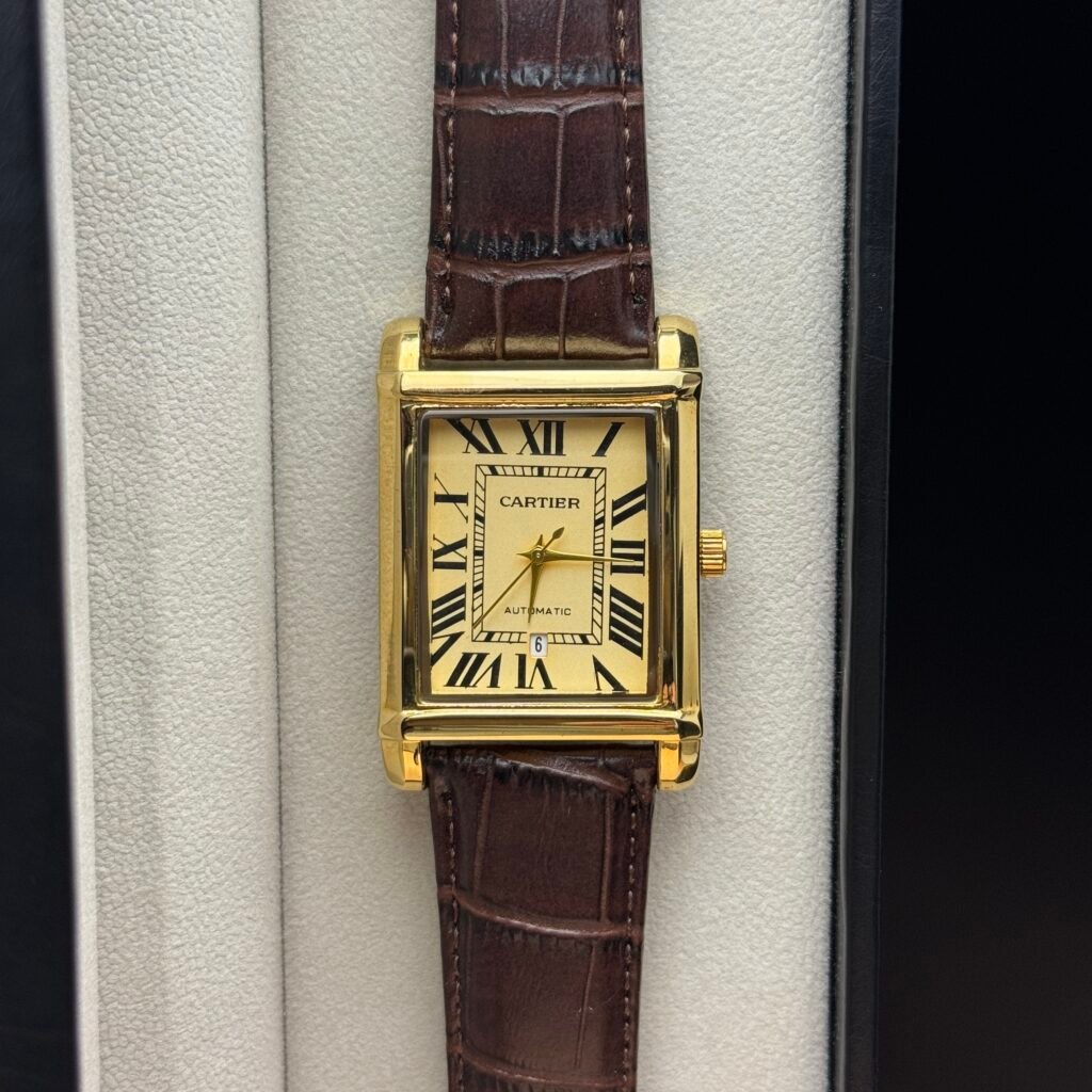 Cartier Tank Gold – Brown