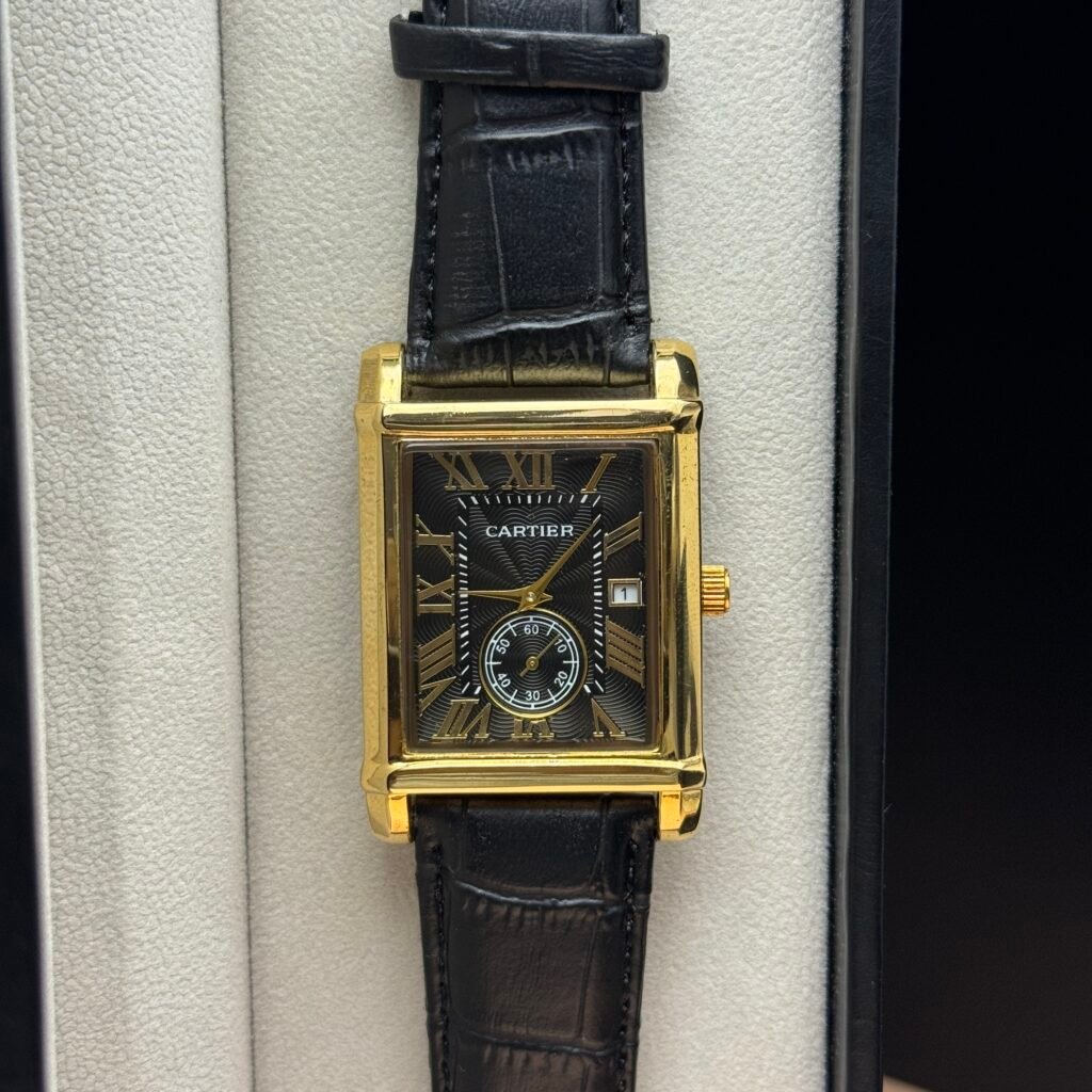 Cartier Tank Gold – Black