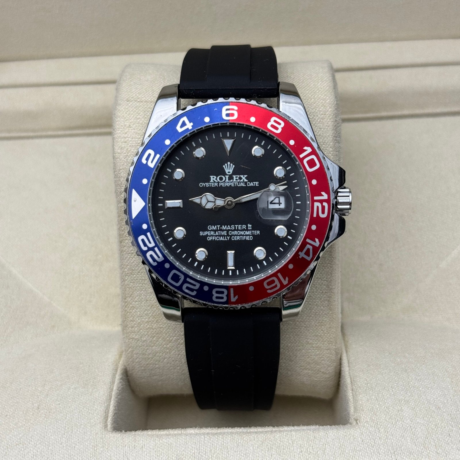 RLX GMT Pepsi – Silicone Strap