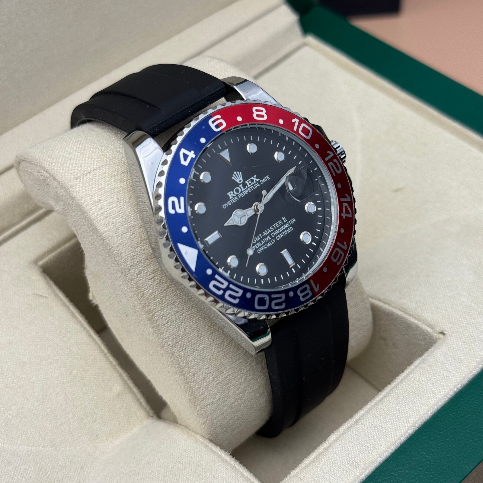 RLX GMT Pepsi - Silicone Strap