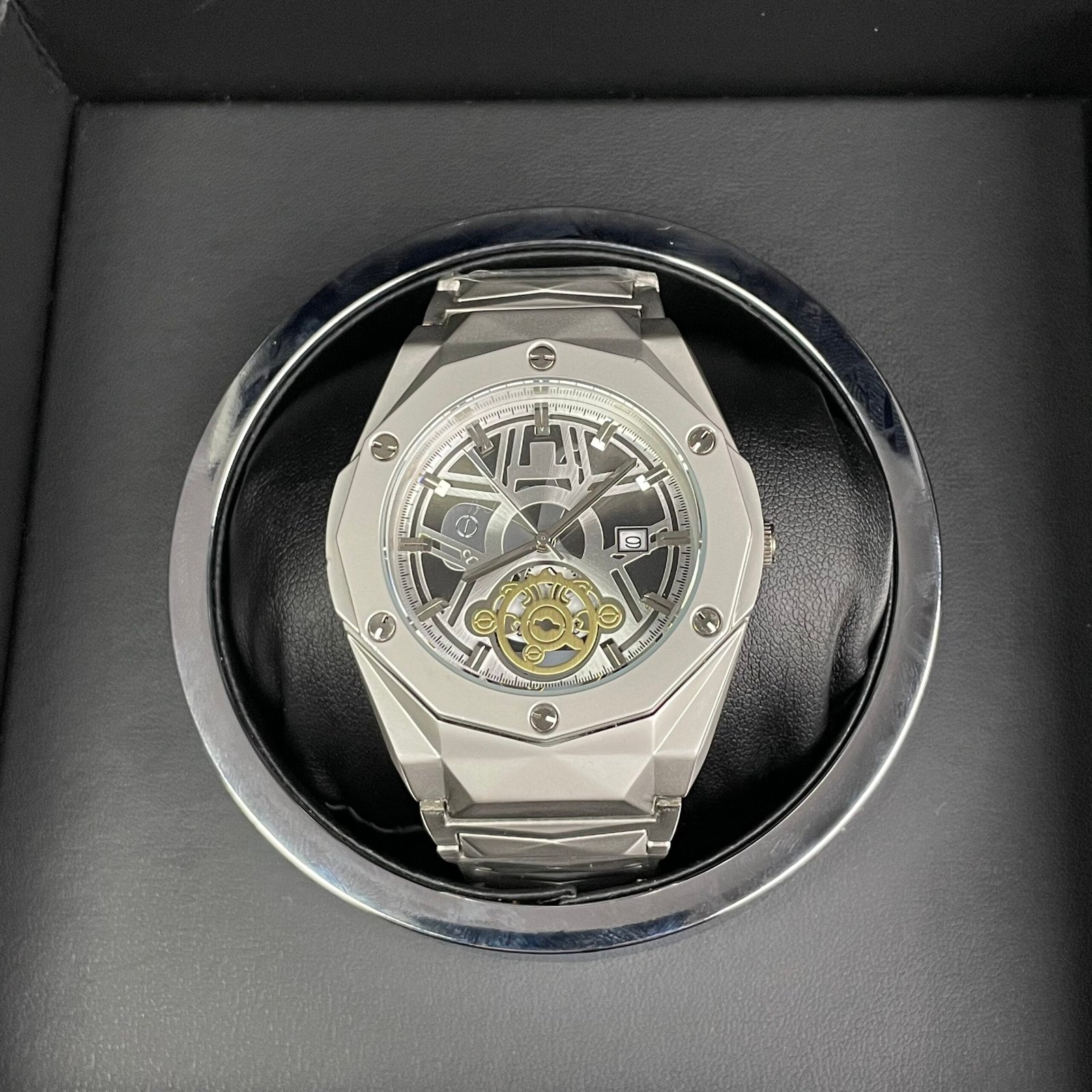 Hublot Premium Chronograph – Gunmetal Grey