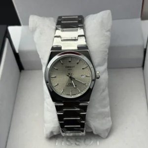 Tissot PRX Semi Automatic - Silver Grey Waffle